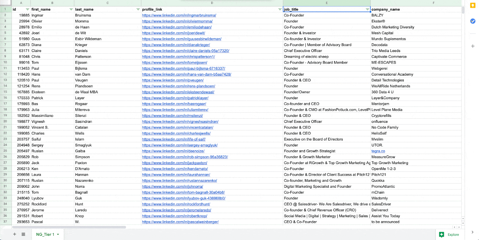 Nettoyage fichier csv