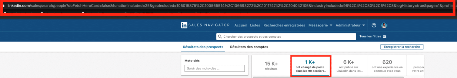 Url sales navigator